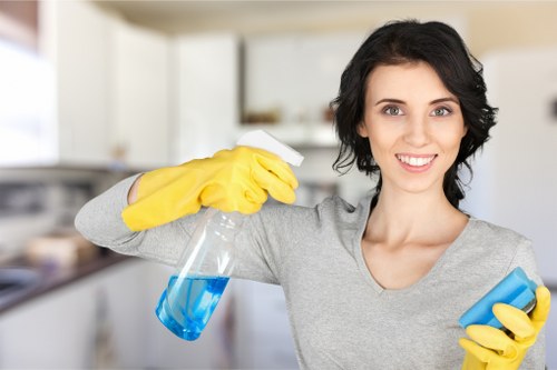 Local cleaning team handling a short-term rental in Marylebone