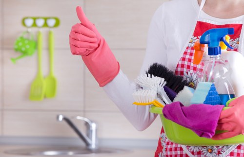 Local cleaning service for a Marylebone apartment building