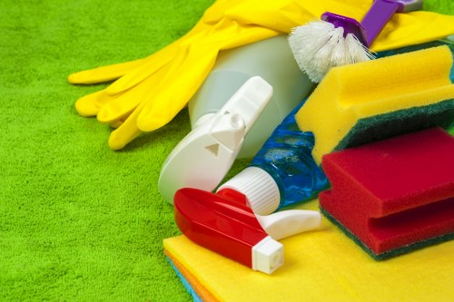 Detailed kitchen and bathroom cleaning in a Marylebone move in service
