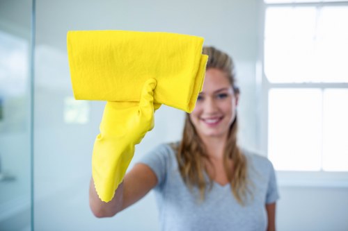 Cleaner maintaining a Marylebone home with recurring housekeeping